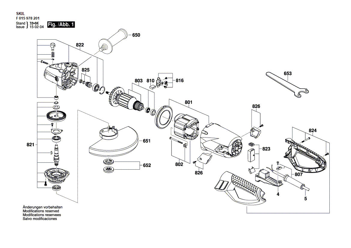 Cumpara acum Carcasa angrenajului pentru modelul 9782 EU, Skil Spare Parts de la Mesterul Minune