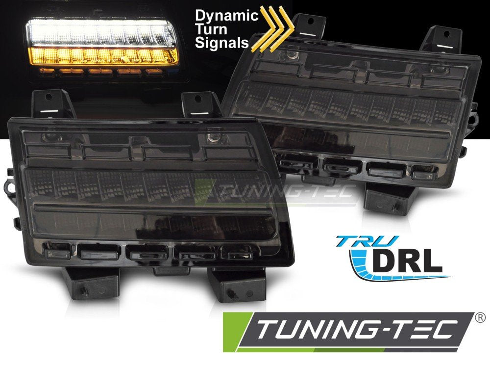 DRL fata SEQ CHROME pentru JEEP WRANGLER JL 18-23 - LPCH46