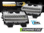 DRL fata cu SEQ CHROME pentru JEEP WRANGLER JL 18-23 - LPCH45