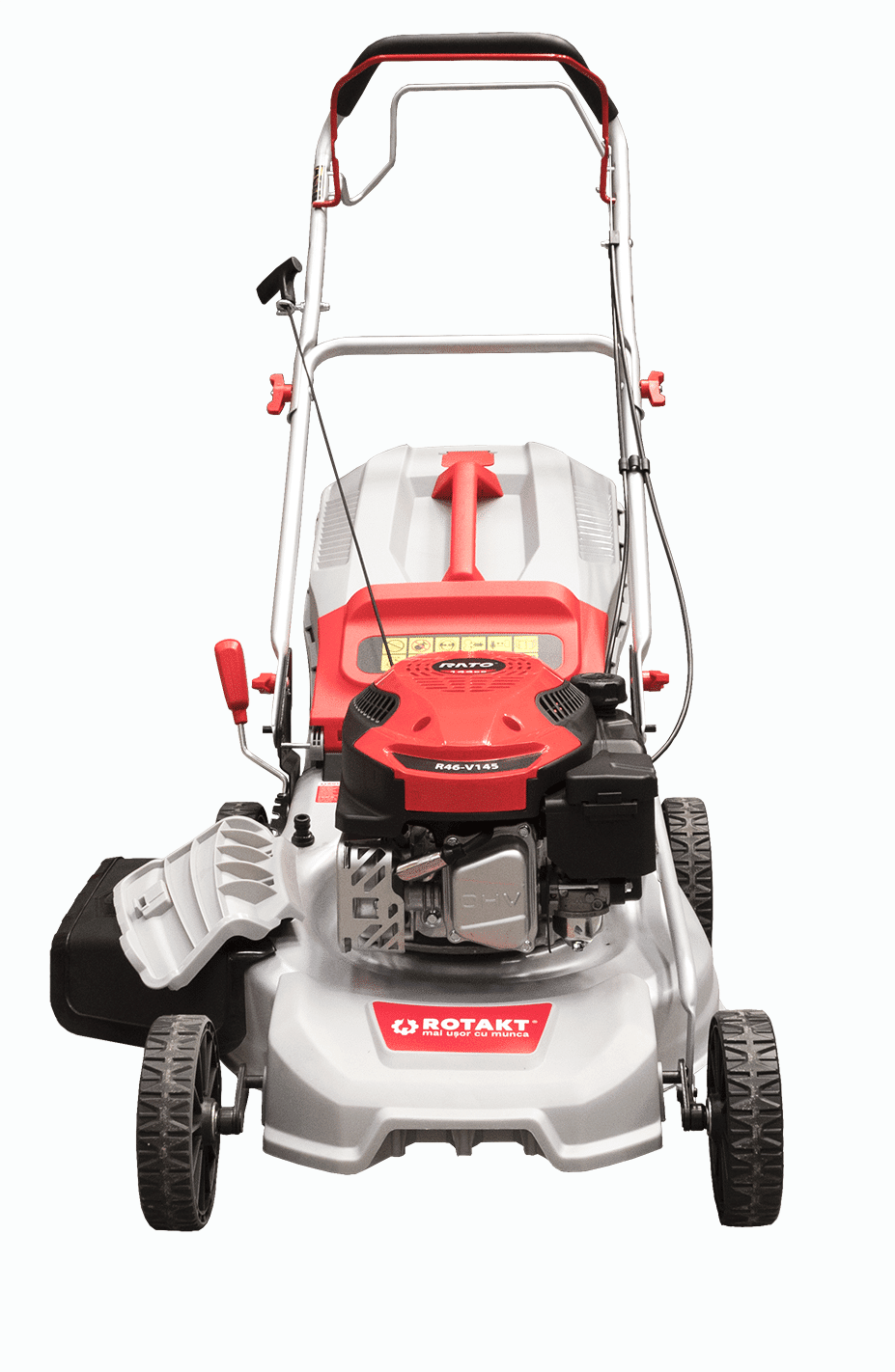 Cumpara Maşină de tuns iarba Rotakt R46-V145, Lăţime de lucru 460mm, Motor 144 cmc, Euro 5 de la Mesterul Minune