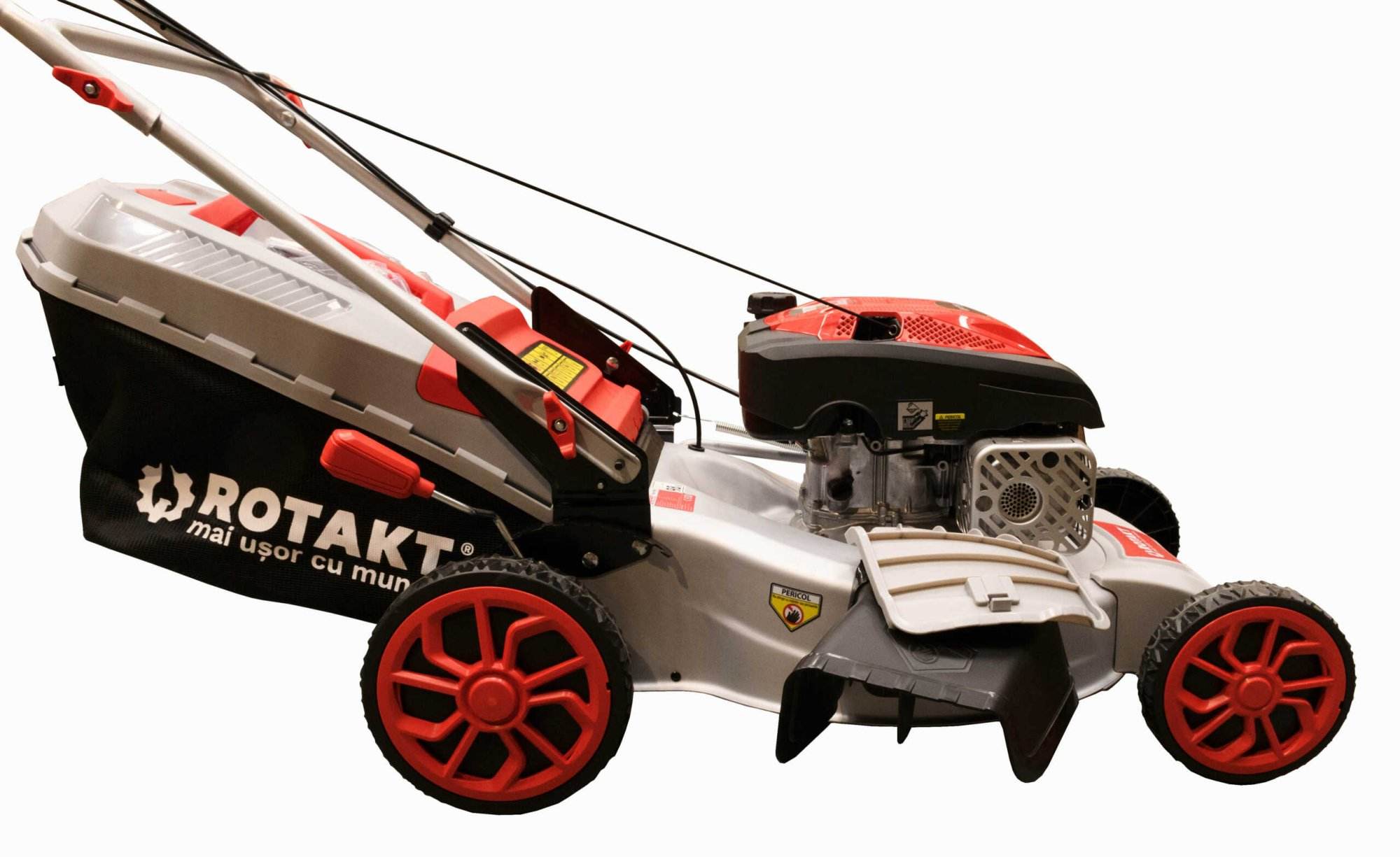 Maşină de tuns iarba Rotakt R53-V190, Lăţime de lucru 530mm, Motor 190cc, Euro 5