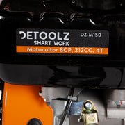 Motocultor 8CP 212CC 4T DETOOLZ