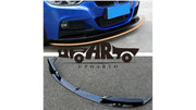 Diffuser bara fata BMW Seria 3 F30 F31, negru lucios - AM-FSPBM0104