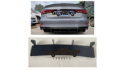 Diffuser spate Audi A3 8V Facelift, bara spate, tuning exterior - AM-DIFAU0097