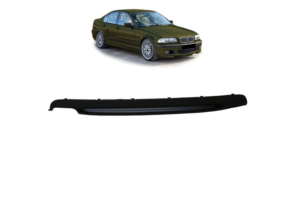 Diffuser spate BMW Seria 3 E46, finisaj negru mat - AM-DIFBM0042