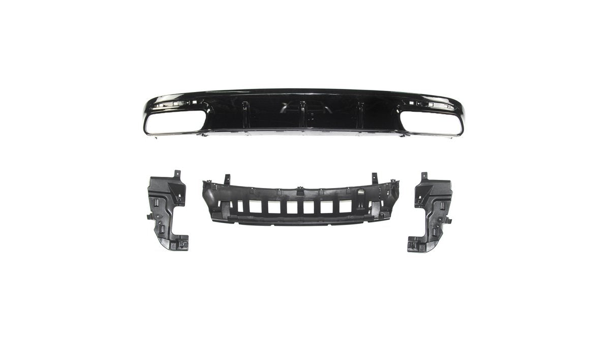 Diffuser spate negru Mercedes-Benz Clasa S C217 A217 Street - AM-DIFMB0071