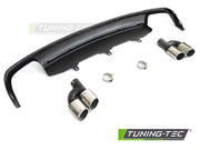 Difuzor TWIN OUTLET SILVER SPORT S pentru AUDI A6 C7 11-14 - ZTAU13