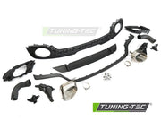 Difuzor cu Iesire Dubla Negru Mat SPORT STYLE pentru AUDI TT 8J 06-14 - ZTAU28