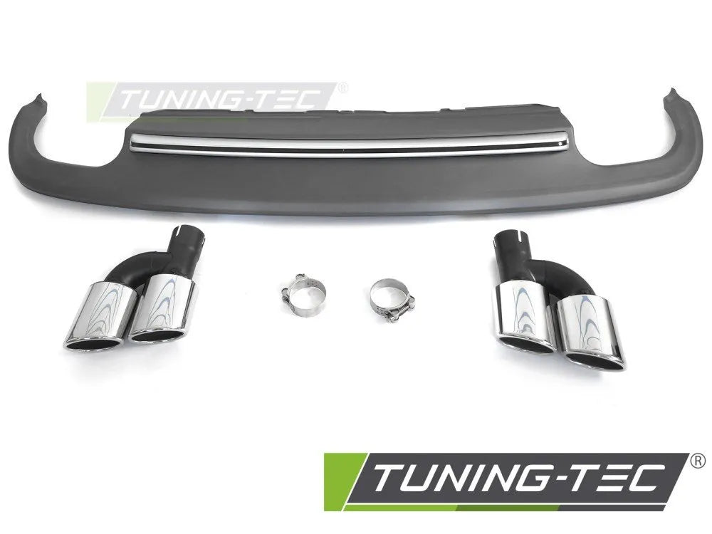 Difuzor cu Iesire Dubla SPORT S STYLE pentru AUDI A5 8T 8F 11-16 - ZTAU08