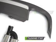 Difuzor cu Iesire Dubla SPORT S STYLE pentru AUDI A5 8T 8F 11-16 - ZTAU08