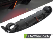 Difuzor cu Iesire Dubla SPORT STYLE cu LED pentru AUDI A7 C7 10-14 - ZTAU17
