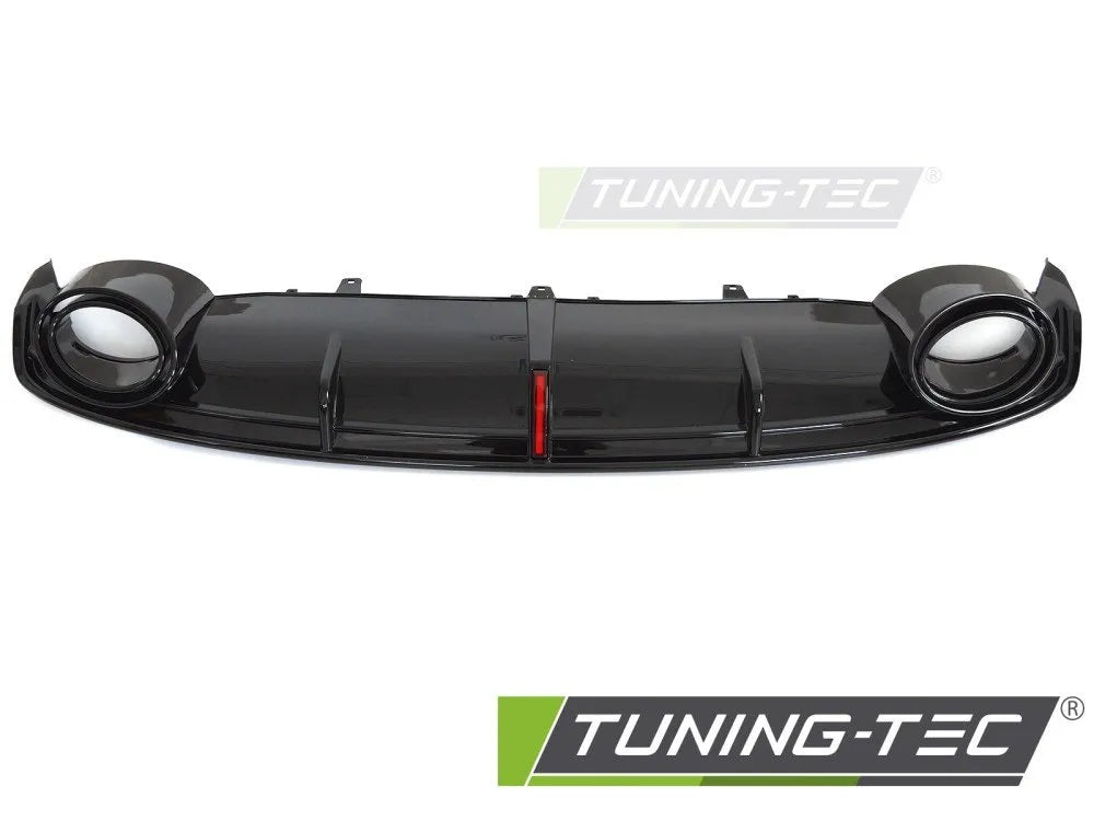 Difuzor cu Iesire Dubla SPORT STYLE cu LED pentru AUDI A7 C7 10-14 - ZTAU17