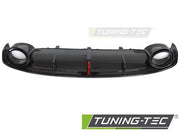 Difuzor cu Iesire Dubla SPORT STYLE cu LED pentru AUDI A7 C7 10-14 - ZTAU17