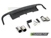 Difuzor cu Iesire Simpla SPORT S STYLE pentru AUDI A4 B8 08-11 - ZTAU02