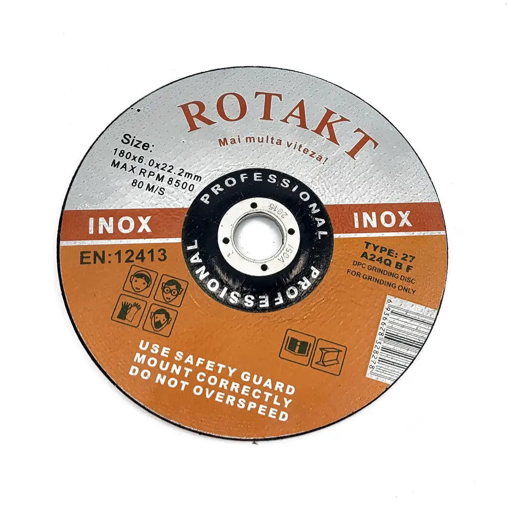 Cumpara DISC ABRAZIV POLIZARE INOX DEGAJAT 180X6X22.2 de la Mesterul Minune