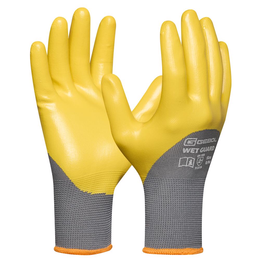 Cumpara acum Manusi de protectie Wet Guard Yellow, din poliester, acoperire cu de la Mesterul Minune