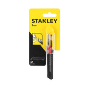 Stanley 1-10-150, Cutter cu lama segmentata si blocare prin glisare, 130mm + o lama segmantata 9mm