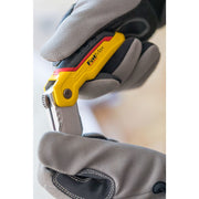 Stanley 0-10-825, Cutter FatMax pliabil cu lama retractabila, 160mm + 3 lame trapezoidale 62mm