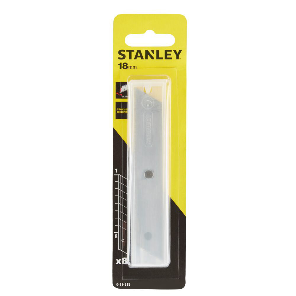 Stanley 0-11-219, Set de 8 lame segmentate cu lungimea de 110mm si latimea de 18mm
