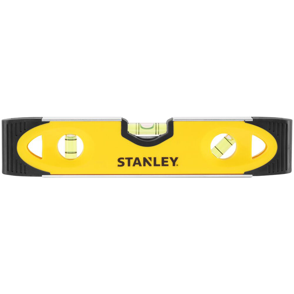 Cumpara acum nivela torpedo, din aluminiu, 23 cm, 3 fiole blister, Stanley 0-43-511 de la Mesterul Minune