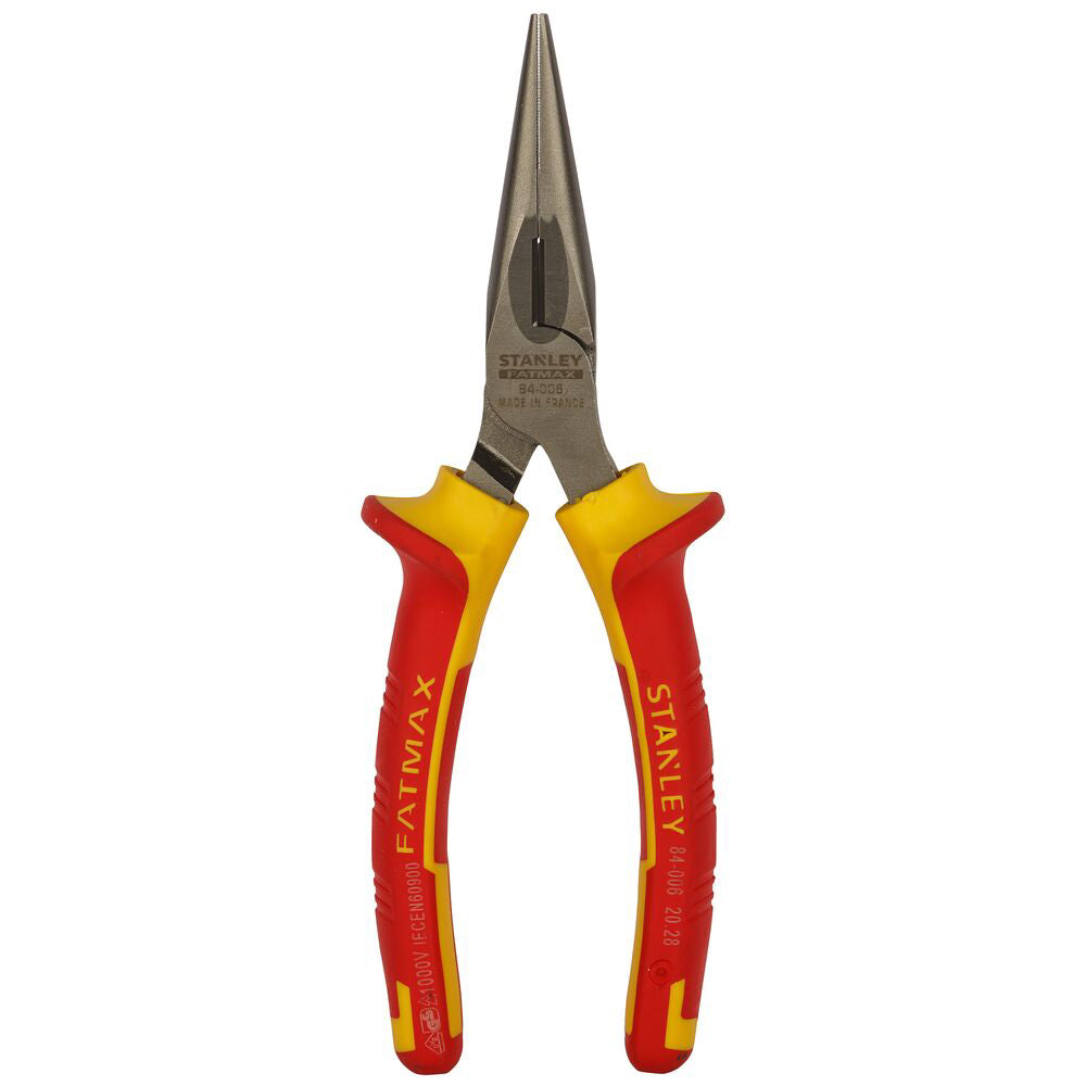 Cumpara acum cleste cu varf lung semirotund VDE maxsteel, 160mm, blister, Stanley de la Mesterul Minune