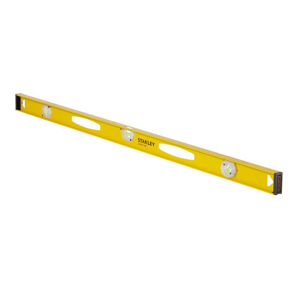 Nivela i-beam, Stanley 1-42-923, 120 cm, 3 fiole, 180°