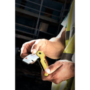 Stanley 0-10-825, Cutter FatMax pliabil cu lama retractabila, 160mm + 3 lame trapezoidale 62mm