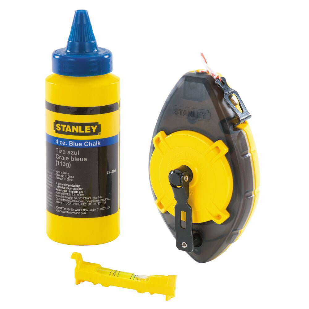 Cumpara acum set pentru trasat powerwinder cu flacon cu praf de creta albastra de la Mesterul Minune