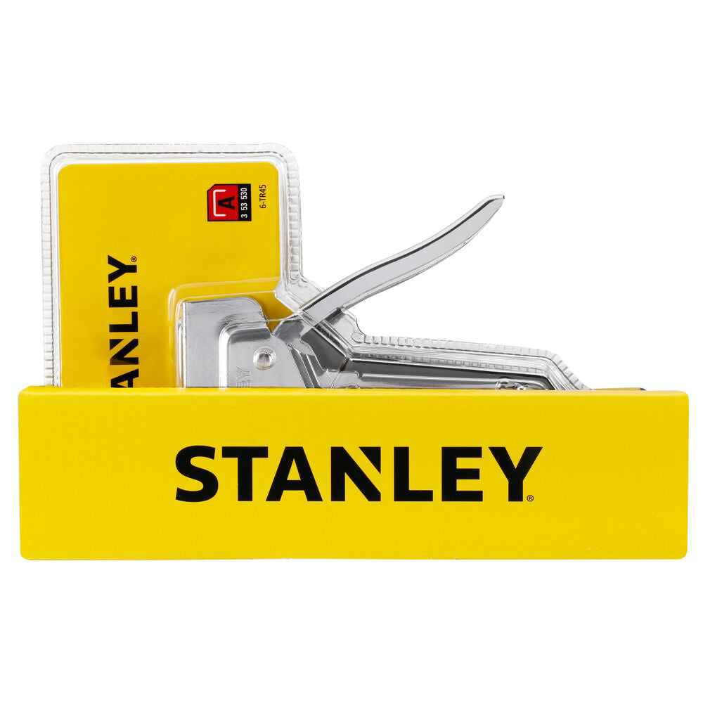 Cumpara acum capsator manual TR45 LD, cu capse si cuie tip A, blister, Stanley de la Mesterul Minune