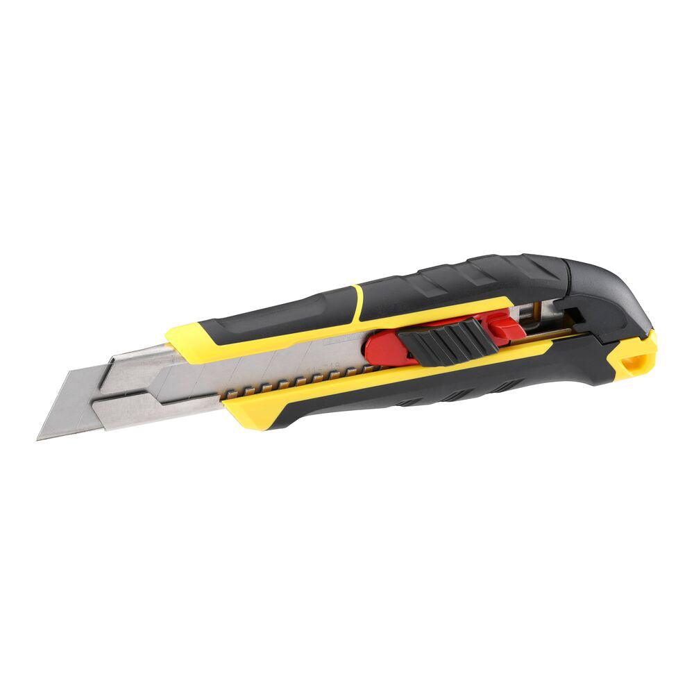Stanley FMHT10338-0, Cutter FatMax cu sistem de blocare culisant, 170mm + o lama segmentata 18mm