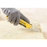 Stanley FMHT10338-0, Cutter FatMax cu sistem de blocare culisant, 170mm + o lama segmentata 18mm