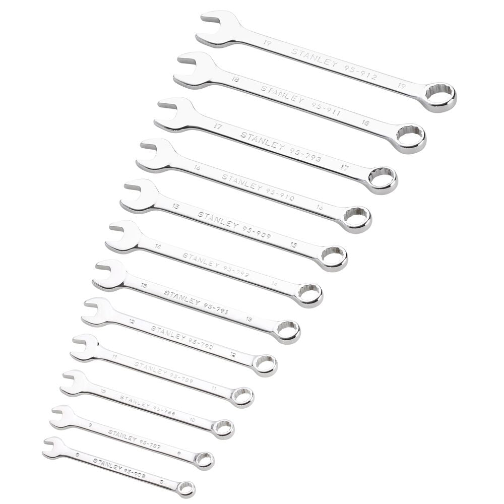 Cumpara acum set 12 chei combinate, blister, Stanley STMT82843-0 de la Mesterul Minune