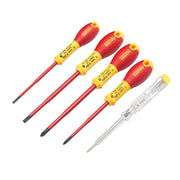 Cumpara acum set de 5 surubelnite izolate VDE PH, slim, blister, Stanley de la Mesterul Minune