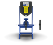 Extruder EGK-100 la priza de putere a tractorului PTO