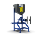 Extruder EGK-100 la priza de putere a tractorului PTO