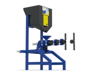 Extruder EGK-200 PTO la priza de putere a tractorului