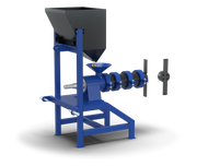 Extruder EGK-350 PTO actionat la priza de putere a tractorului