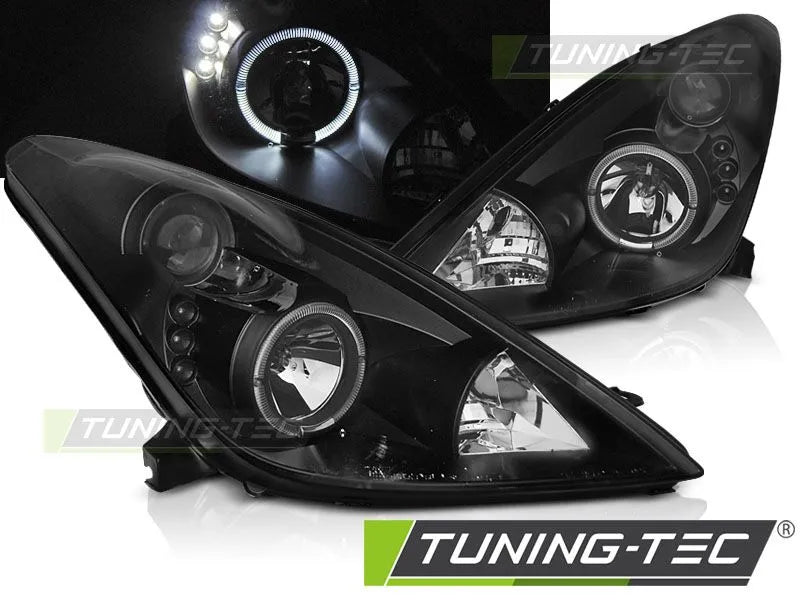 FARURI DAYLIGHT ANGEL EYES BLACK TOYOTA CELICA T230 99-05 - LPTO36