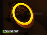 FARURI TUB LED NEGRU LUCIOS DRL compatibil cu MINI (COOPER) F55-F57 - LPMC25