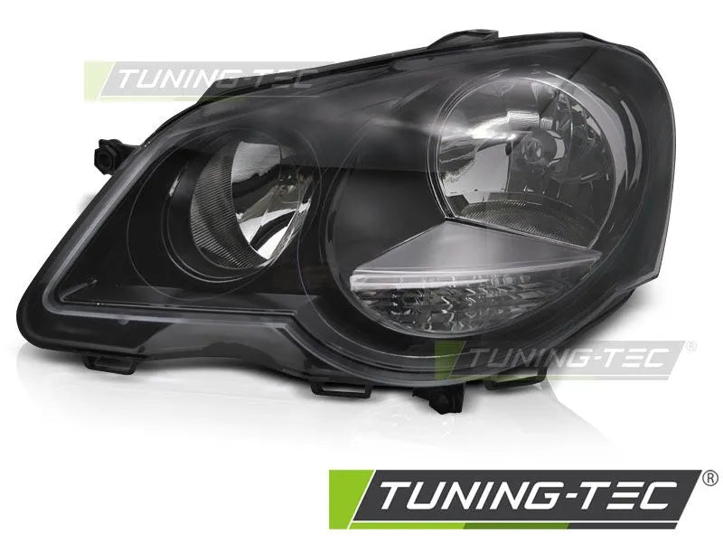 Far BLACK TYC partea stanga pentru VW POLO 9N3 05-09 - FVW04L