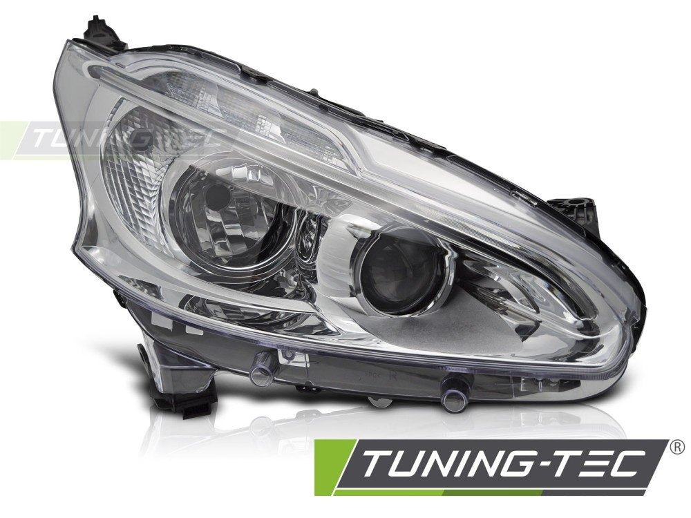 Far Dreapta CHROME LED TYC pentru PEUGEOT 208 12-15 - FPE01R