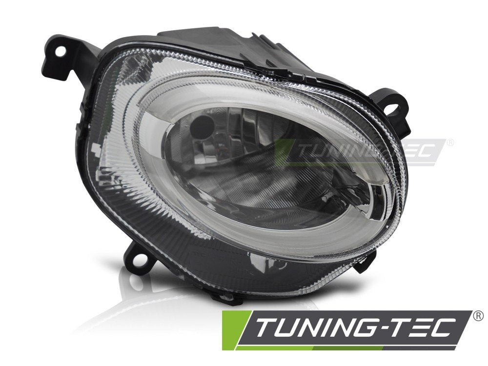 Far Faza Lunga Dreapta TYC pentru FIAT 500 15- - FFI06R