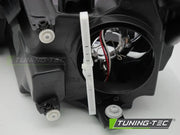 Far Stanga BLACK H4 TYC pentru VW CADDY 11-14 - FVW08L
