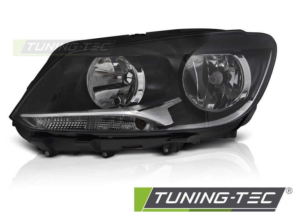 Far Stanga Black H7 TYC pentru VW CADDY TOURAN 11-14 - FVW09L