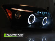 Faruri ANGEL EYES BLACK Tuning-Tec pentru DODGE CALIBER 06-12 - LPDO20