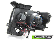 Faruri ANGEL EYES BLACK Tuning-Tec pentru FORD F150 MK12 08-14 - LPFO86