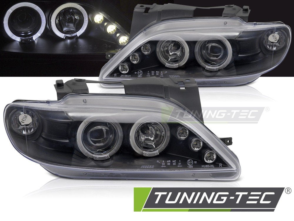 Faruri ANGEL EYES BLACK pentru CITROEN XSARA 97-00 - LPCI14