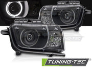 Faruri ANGEL EYES BLACK pentru Chevrolet Camaro 09-13 - LPCT20