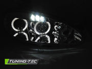 Faruri ANGEL EYES CHROME Tuning-Tec pentru MAZDA MX5 01-05 - LPMA15