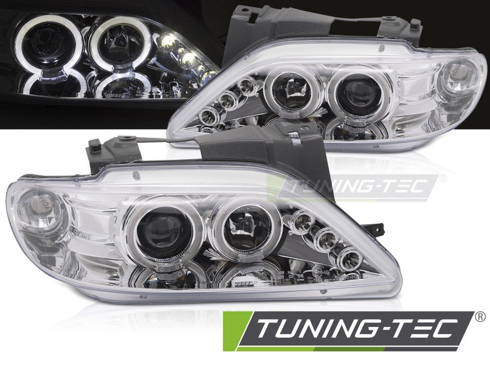 Faruri ANGEL EYES CHROME pentru CITROEN XSARA 97-00 - LPCI13